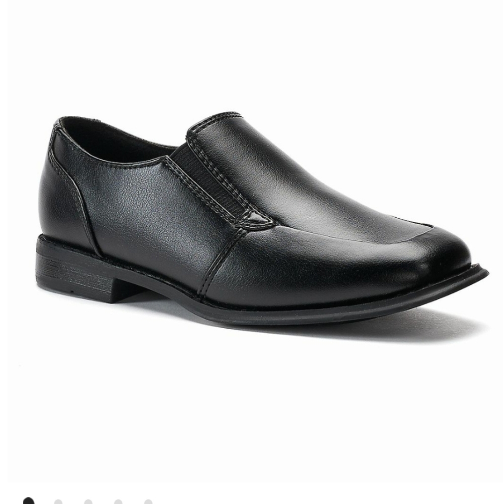 Boys Black Dress Shoes